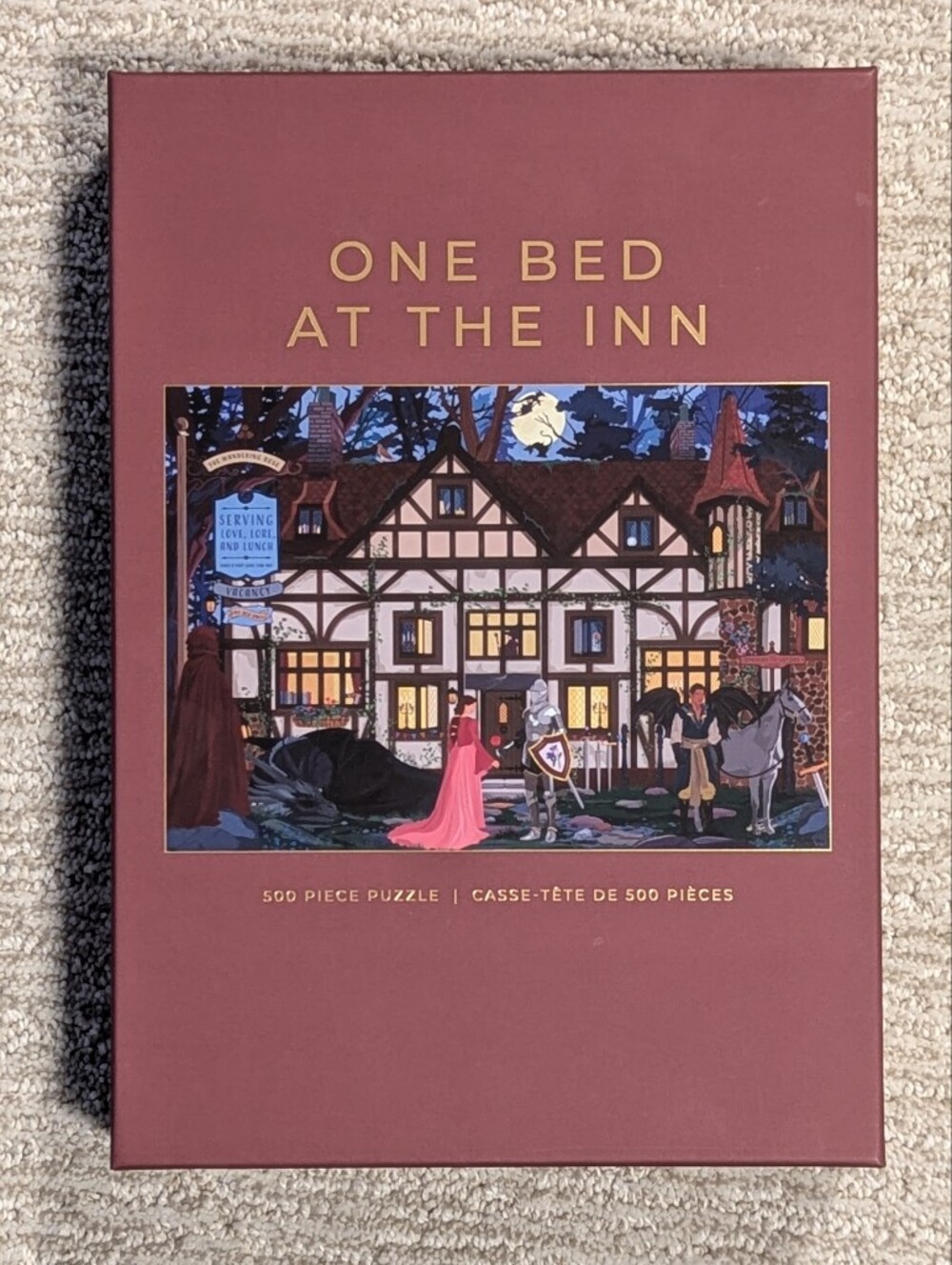 Hobbry "One Bed at the Inn" 500-Piece Jigsaw Puzzle